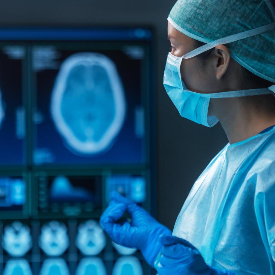 An image of brain scans