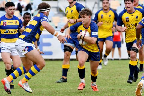 Liam Dillon on the attack 