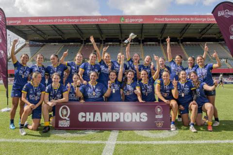 Womens rugby champions