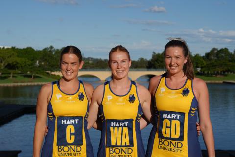 Georgia Bodle, Sophie Westover and Maddison Ryan