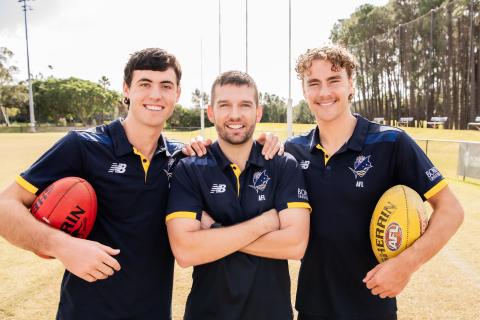 Kain Ford, Nicholas Francis and Miles Enders