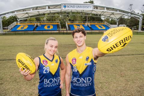 Jemma Blair and Tommy Bennett