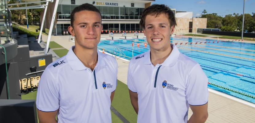 Flynn Southam (l) and Fergus McLachlan