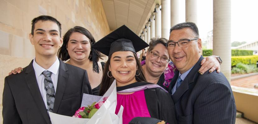 Tahlia Marie Ahyick and family