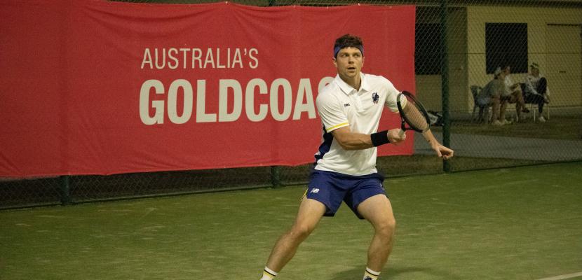 Chris Corrao in action