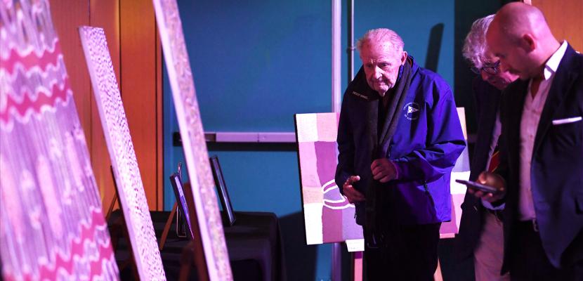 Pat Corrigan at the Indigenous Gala