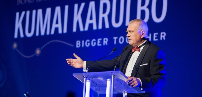 The Vice Chancellor speaks at the Indigenous Gala