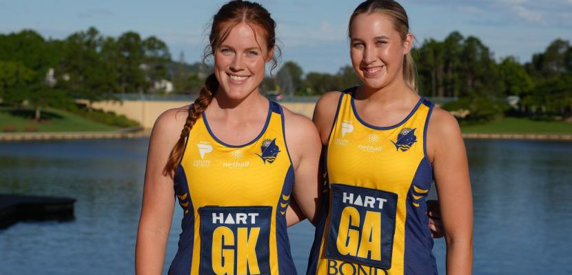 Harriet Nicholson and Abby Boland.