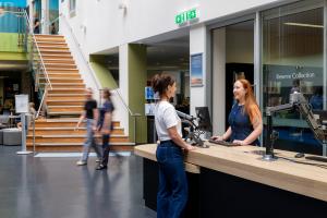 Library service desk